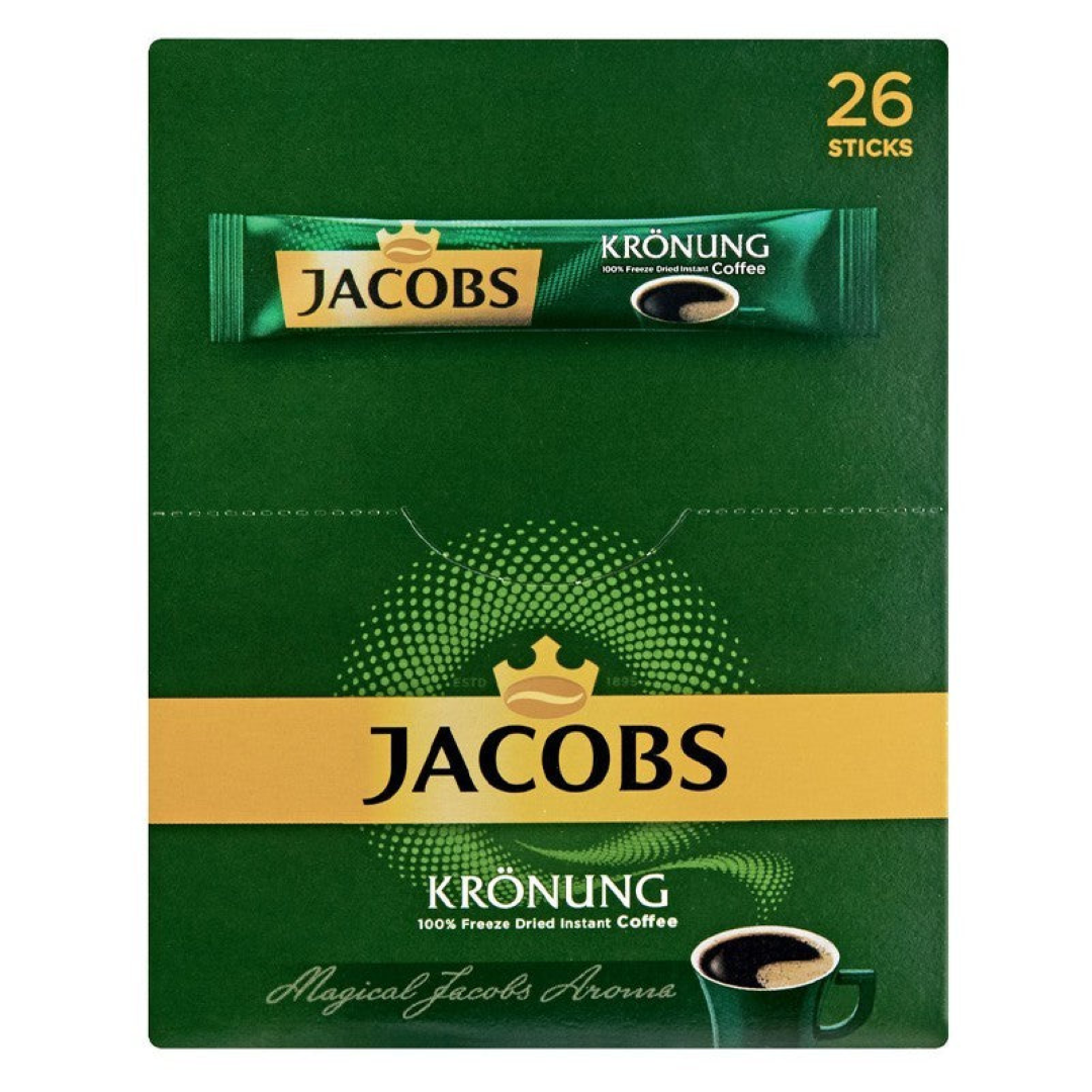 JACOBS KRONUNG INSTANT COFFEE STICKS GOLD 26X1.8G